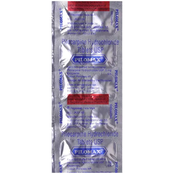 pilomax 5mg tablet 10's